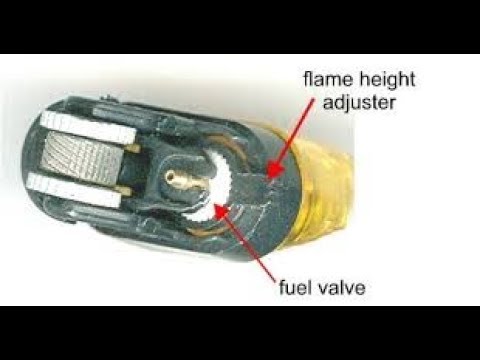 How to adjust the flame height of most lighters