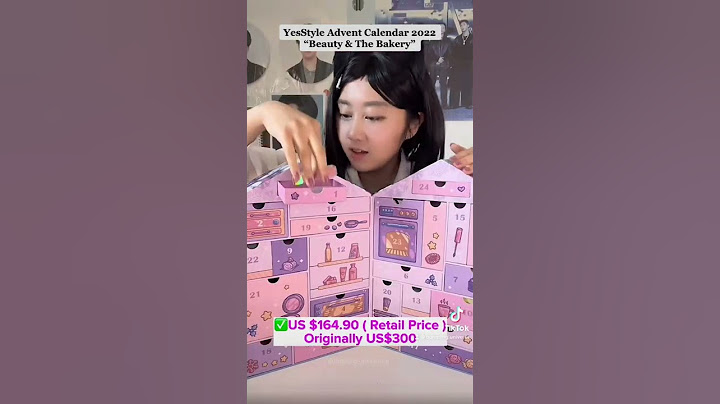 YesStyle advent calendar 2020 “Beauty & Bakery” 💜 #shorts #yesstyle #yesstylereview
