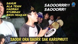 BIKIN NGAKAK!! KOMPILASI LAGU BANGUNIN SAHUR ALA TEAM HADRAH SYUBBAN