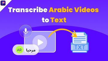 How to Transcribe Arabic Videos to Text | Arabic Audio to Text | AI Transcription