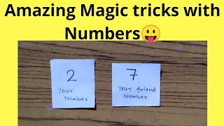 Amazing Math magic tricks with Numbers between 0 to10- math magic with numbers - Number magic tricks