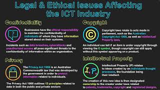 Legal & Ethical Issues Affecting the ICT Industry screenshot 3
