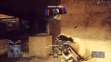 BF4 - multi kill headshot  by sniper