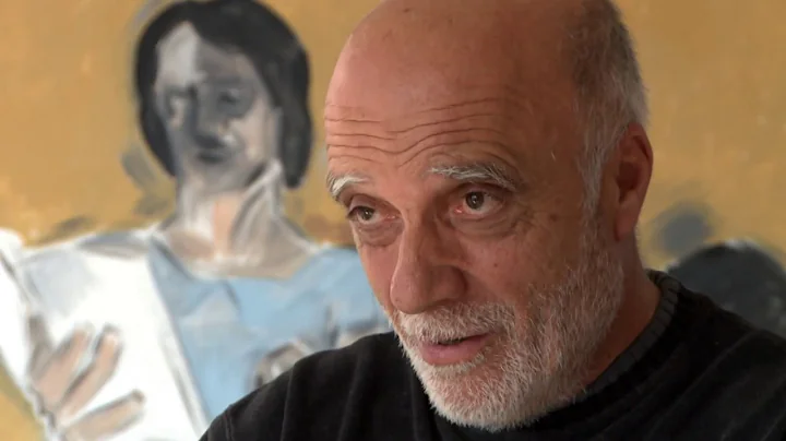 APOSTOLOS GEORGIOU, greek painter. Interview, Barr...