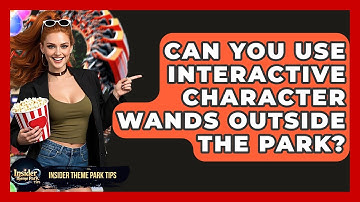 Can You Use Interactive Character Wands Outside The Park? - Insider Theme Park Tips