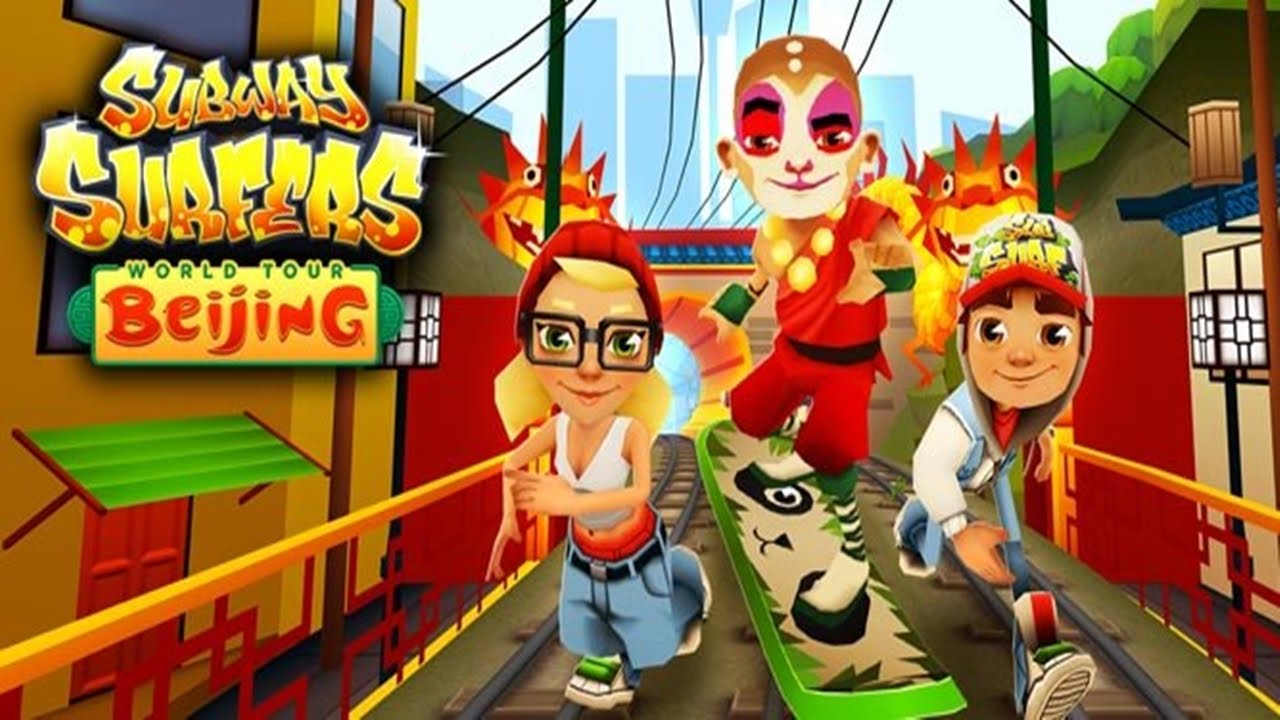 Subway Surfers: Beijing - Sony Xperia Z2 Gameplay 