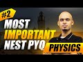 NEST Physics PYQ with Detailed Solution | NISER | CEBS | Q2