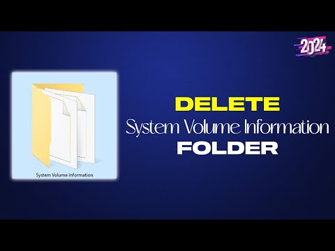 Delete System Volume Information From USB Flash Drive || New Method 2024