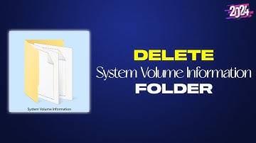 Delete System Volume Information From USB Flash Drive || New Method 2024