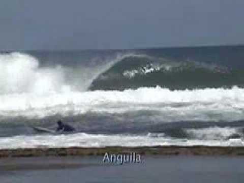 Bodyboarding at Puerto Rico