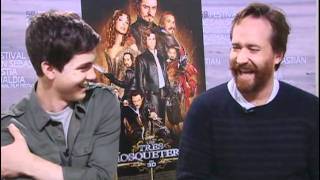 Logan Lerman And Matthew Macfayden Interview - The Three Musketeers