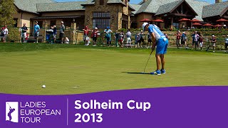 Solheim Cup - Catriona Matthew On Europes Success