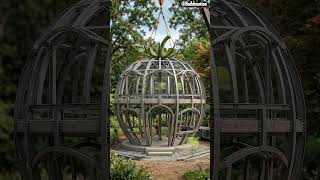 Abandoned Hut Transformed Into Giant Tomato House | Rainy Rescue Build #shorts #home