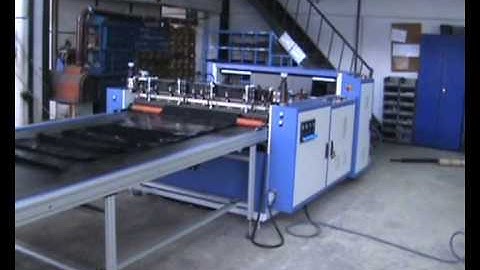 BS-1600: WIDE HEAVY DUTY BOTTOM SEALING BAG SACK CUTTING MACHINE