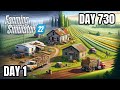 I spent 2 years with 0 starting an family farm  farming simulator 22