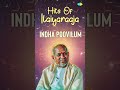 When words fail, music speaks 🎶❤️ #IndhaPoovilum | #Ilaiyaraaja | #shorts | #ytshorts