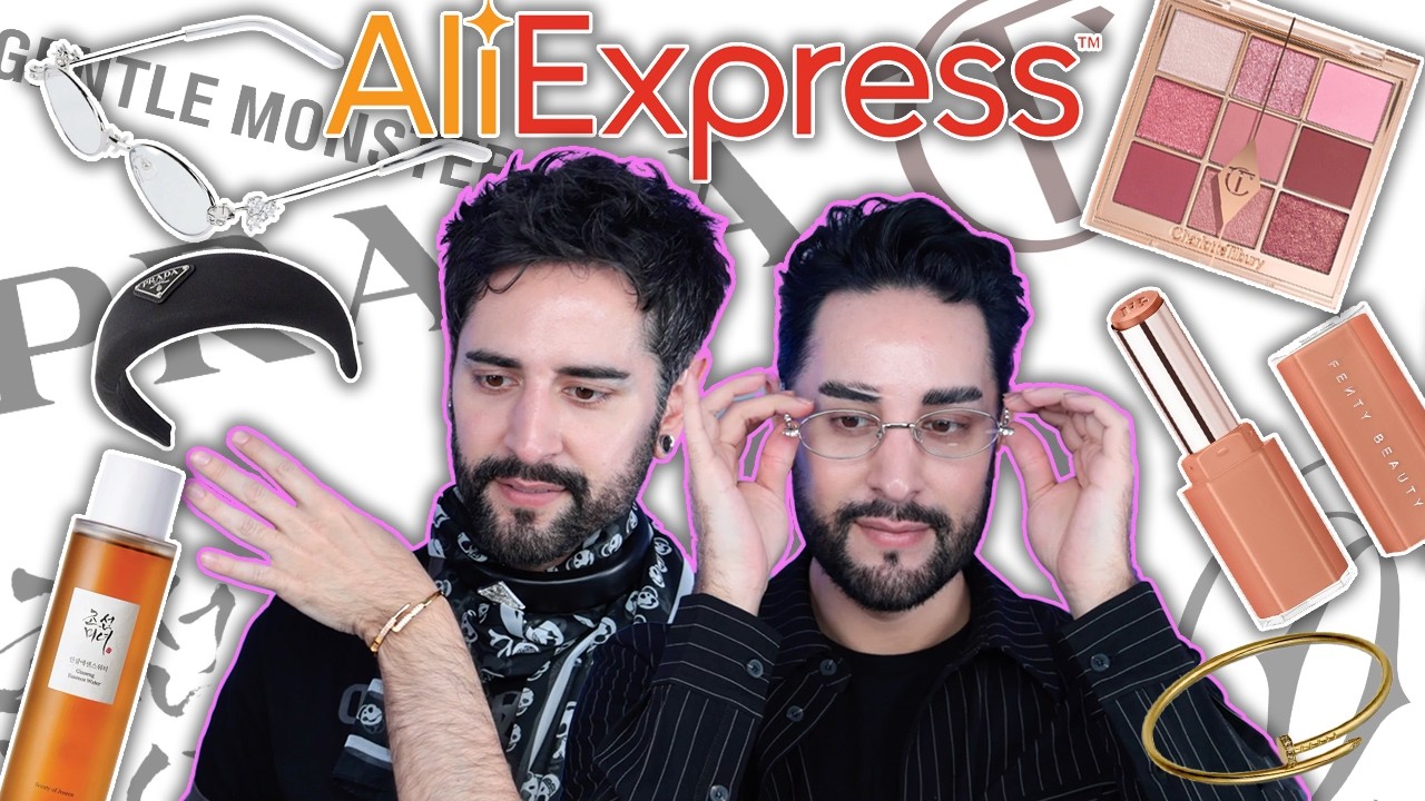 Buying Fake Luxury And Beauty Products On ALI EXPRESS! - THESE LOOK REAL?! 💜🖤 The Welsh Twins