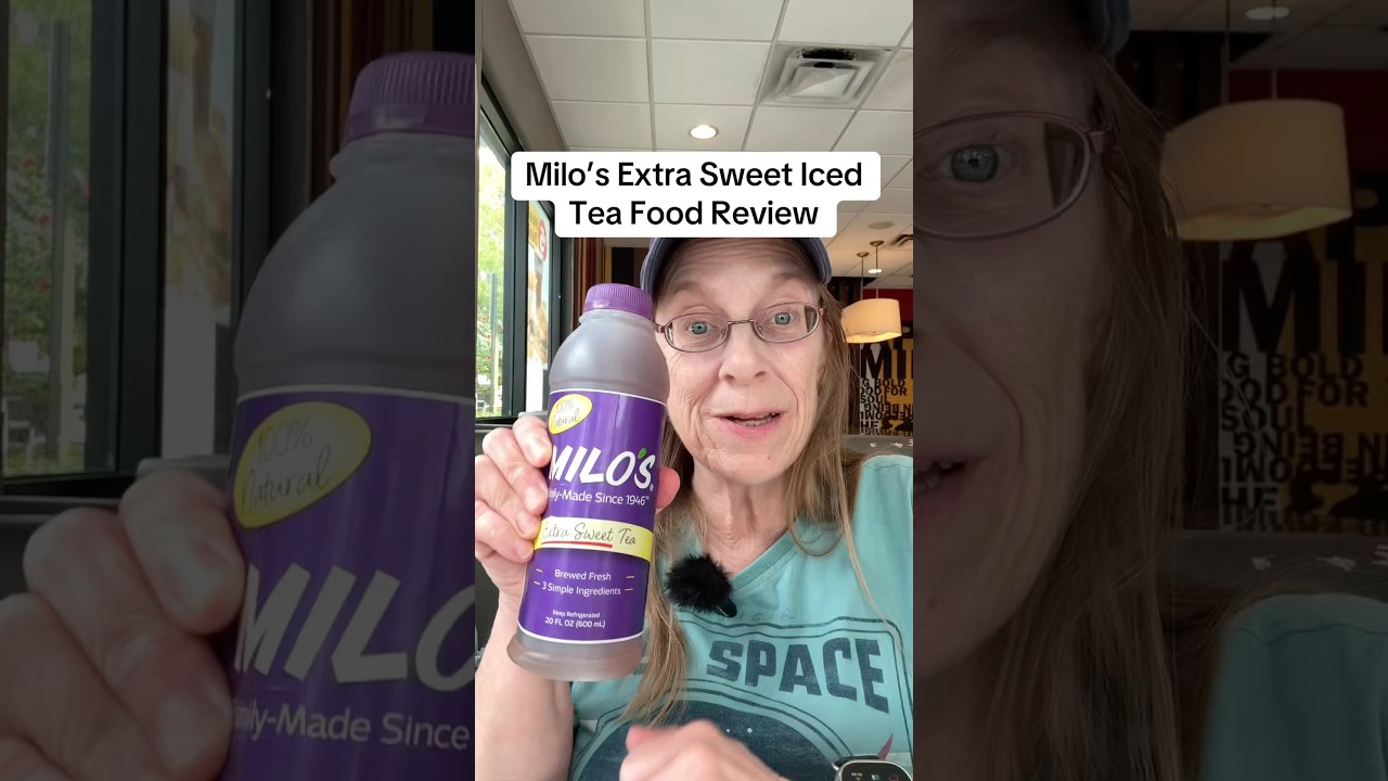Is it the best? Milo’s Extra Sweet Iced Tea food review 