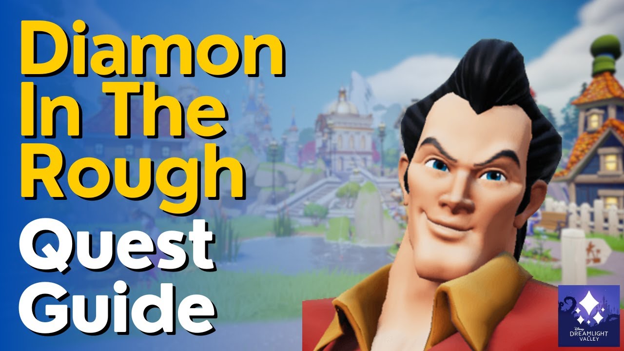 Diamond in the Rough Quest Guide in Disney Dreamlight Valley