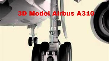 3D Model Airbus A310 Lufthansa Review