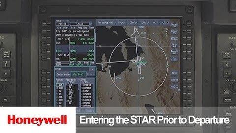 Entering the STAR Prior to Departure on Apex Systems | Aero Training TV | Honeywell Aviation