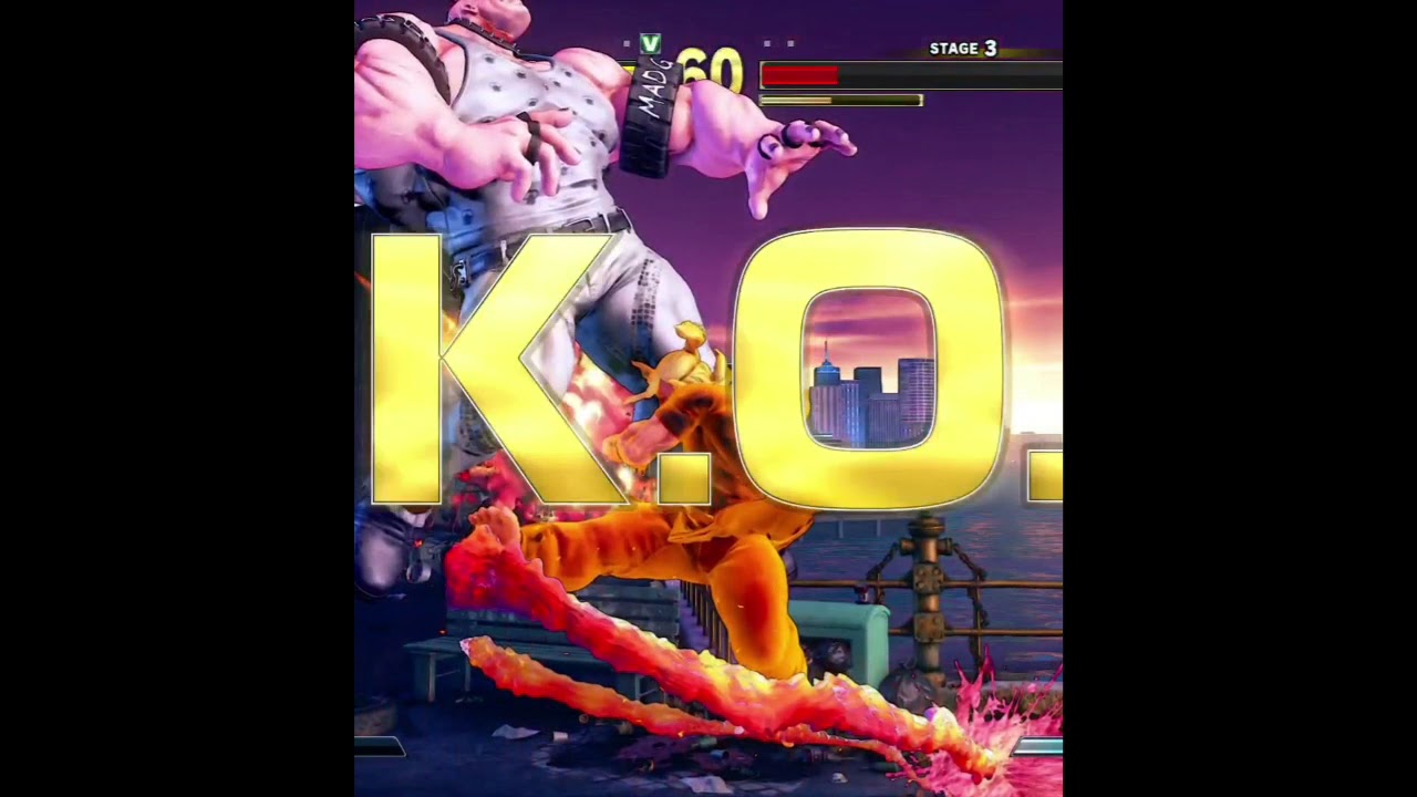 Street Fighter V - Ken vs Abigail