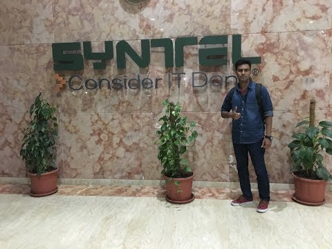 My watch is over in Syntel