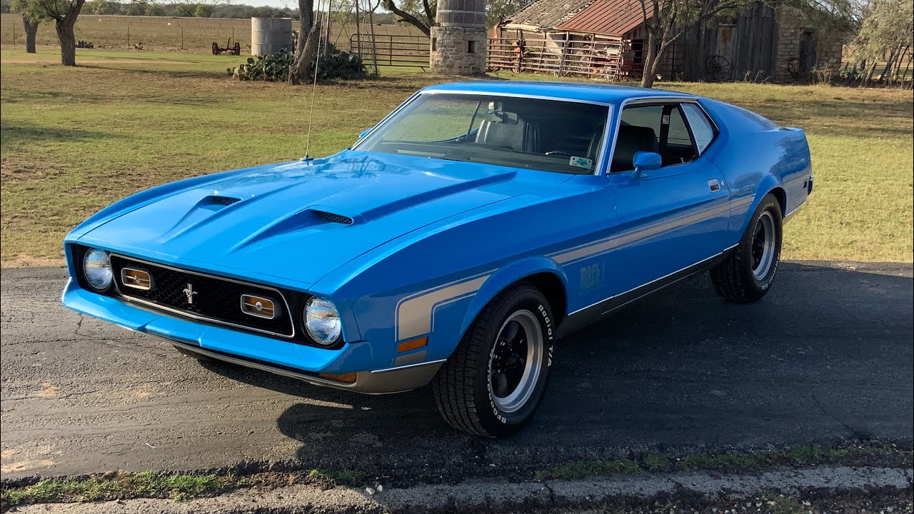 ブルーブルー
ガボッツ150

4個セット 1971 Mustang Mach 1 351ci Cleveland V8 FMX Select-Shift Automatic