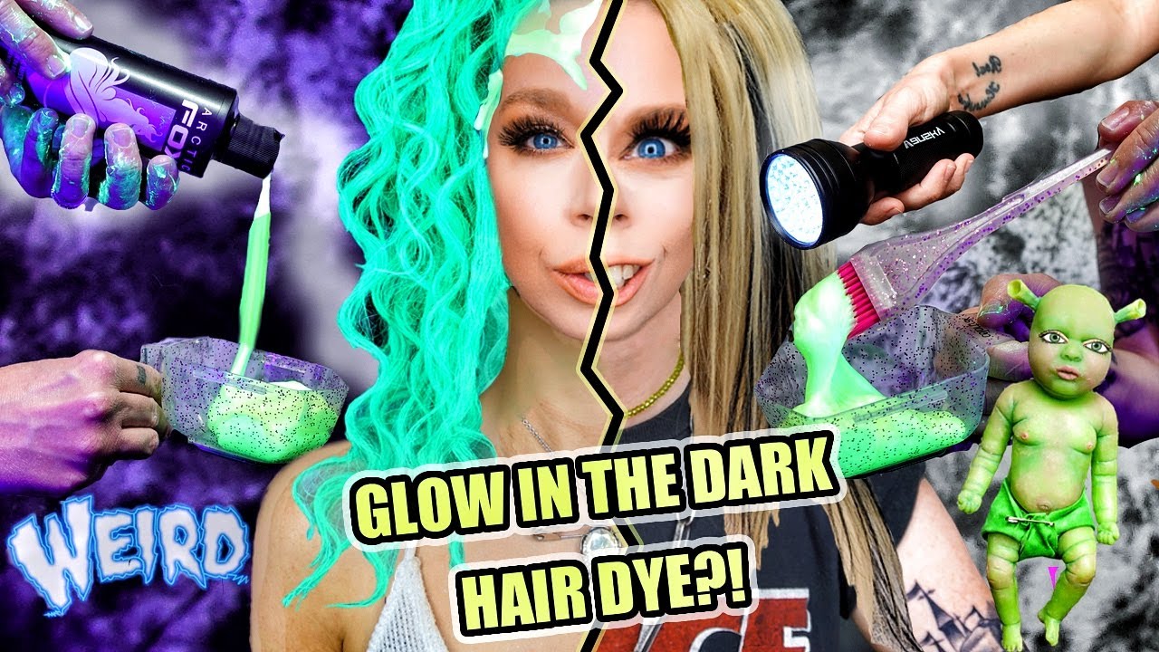 I Dyed My Hair to Glow in the Dark, Hair Me Out