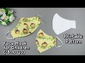 How to Make Cloth Mask For Children (* 8 - 10 yo) | Pattern link in the description below 👇