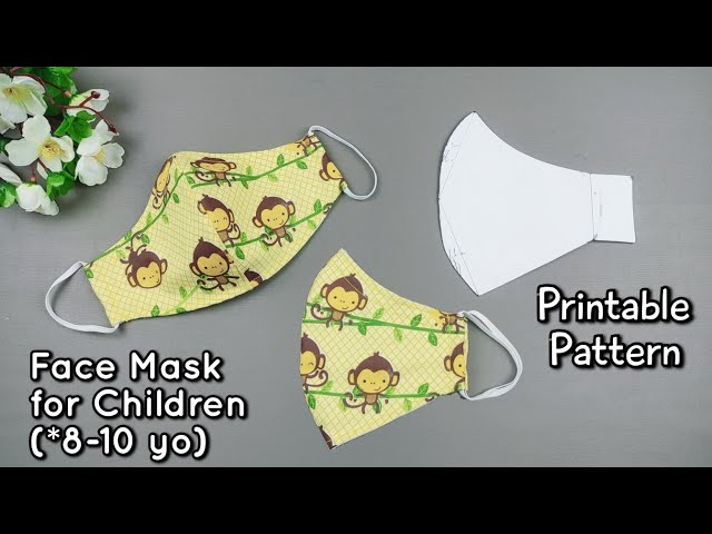How to Make Cloth Mask For Children (* 8 - 10 yo) | Pattern link in the description below 👇 - YouTube how-to-make-cloth-mask-for-children-8-10-yo-pattern-link-in-the-description-below-youtube