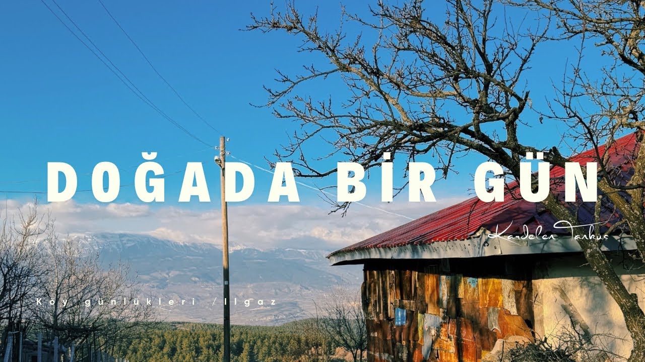 Köyde Bir Gün | Çay Kenarı, Çocuklar ve İnekler 🤍 #köy 