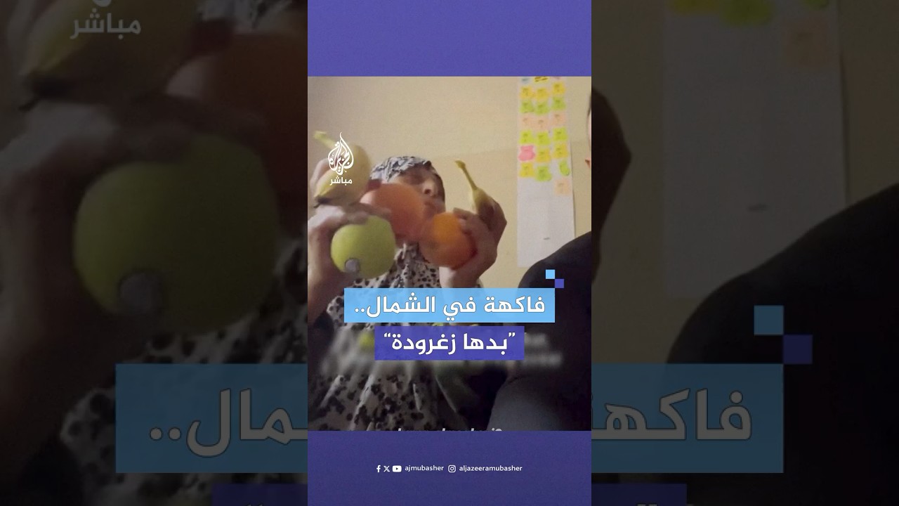 "ذقنا التفاح والموز".. مُسنة تحتفل بحصولها على الفاكهة شمال #غزة #الجزيرة_مباشر