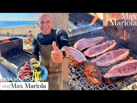 CARNE PICANHA alla GRIGLIA del BBQ A LEGNA (Australian Wagyu) e BROCCOLI AFFOGATI | Chef Max Mariola
