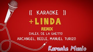 Karaoke ( + LINDA REMIX ) Dalex, Acangel, Beele, Manuel Turizo,  De La Ghetto