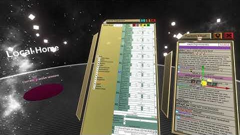 UIX Dynamic Sprite Font test with Twitch Chat (NeosVR devlog)