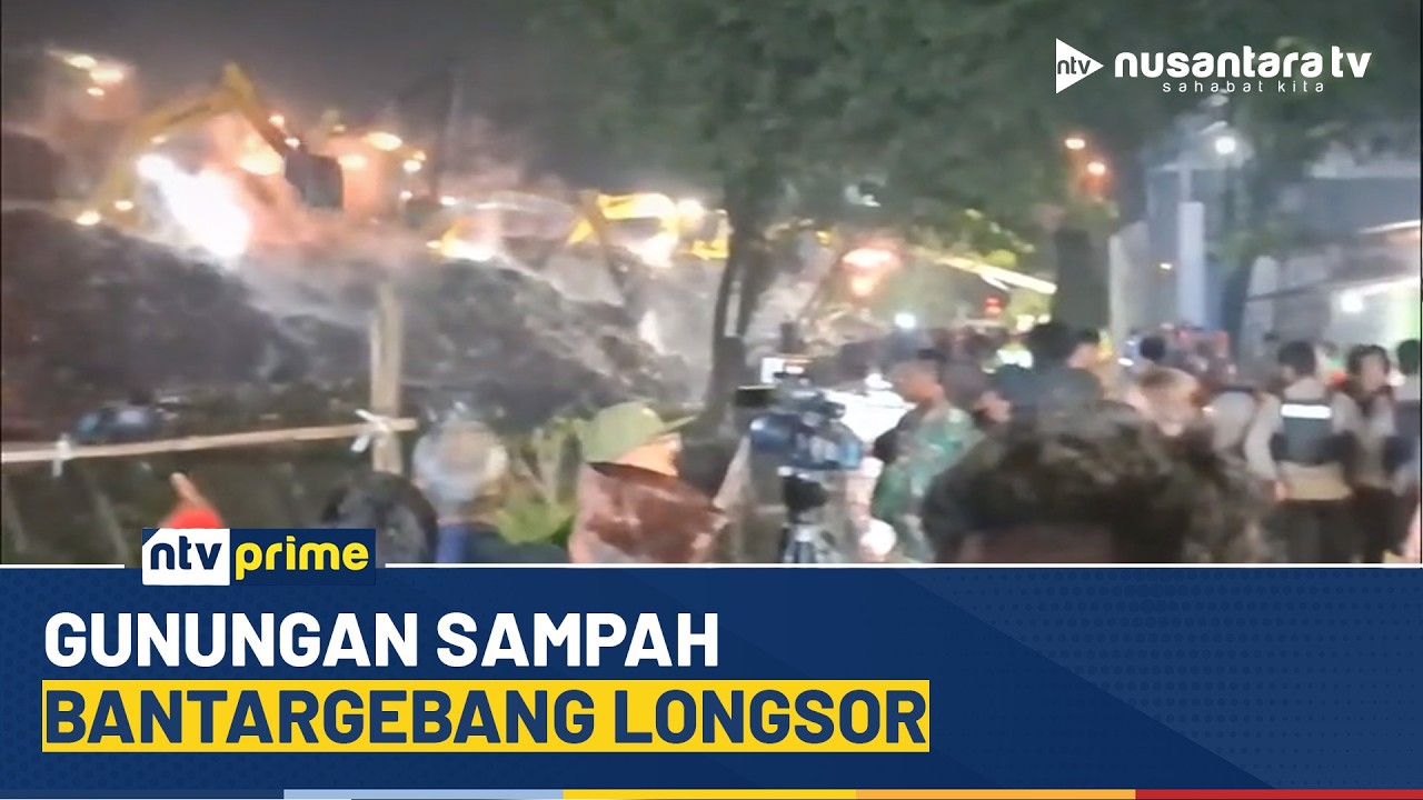 [LIVE] Gunungan Sampah Bantargebang Longsor | NTV PRIME