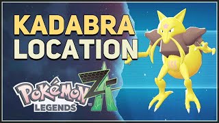 Kadabra Location Pokemon Legends Z-A Pokedex 63