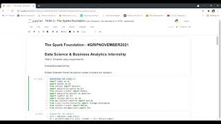 Task 2 | Prediction using Unsupervised Machine Learning | The Sparks Foundation |