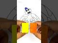 Poppy playtime chapter 4 Doey The Doughman acrylic paint game!!🙂 #art #ytshort #doeythedoughman