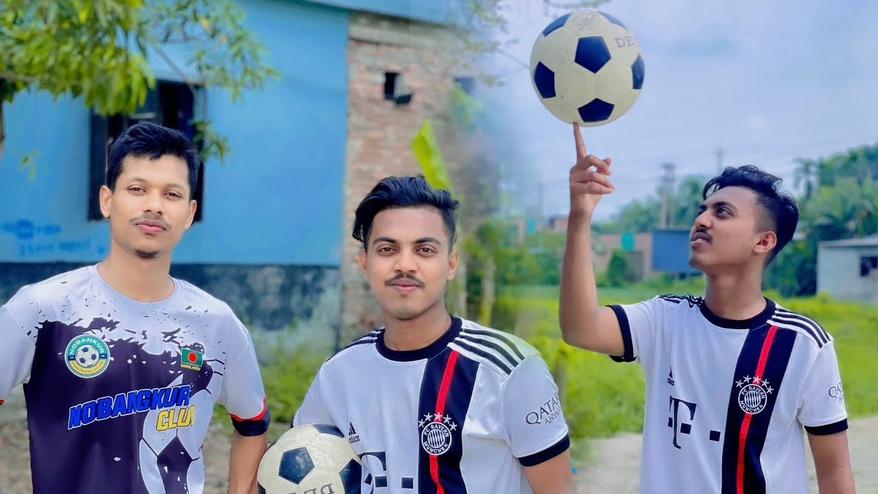 আজকে football practice করতে চলে এসলাম। আমি কি ভাবে গোলকিপার দাঁড়াই পাট-১ এটা।সবাই ফুল ভিডিওটি দেখবেন