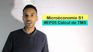 Microéconomie #EP05 exercice sur le calcul de TMS (RELANCIA RABAT)