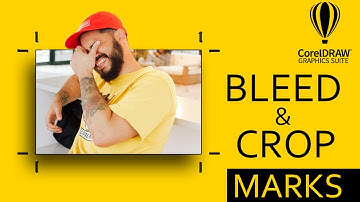 Learn Crop marks & Bleed Area in Coreldraw | क्रॉप मार्क्स और ब्लीड एरिया in Coreldraw