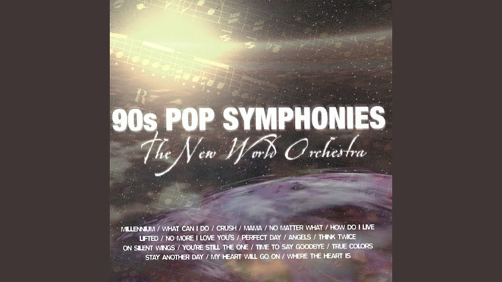 No Matter What Orchestral version - Orchestral performance video thumbnail