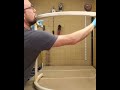 Handcrafting a chair from bentwood