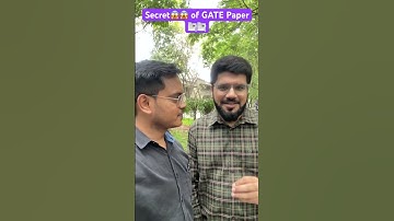 Hidden Secret Reveal 😱😱 Who Make GATE Question Paper 📑📑 #YoutubeShorts #GatePaper #ByjusGate