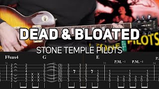 Stone Temple Pilots  Dead U0026 Bloated guitar Lesson With Tab