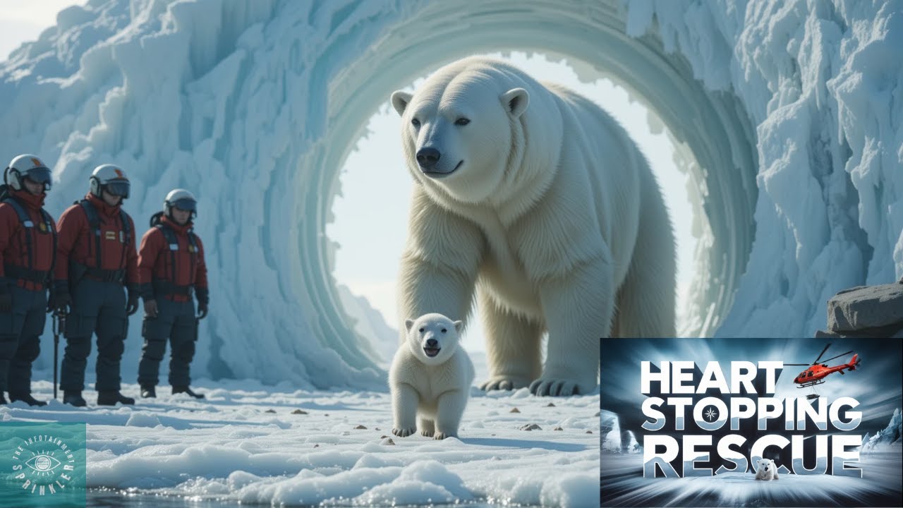 Polar Bear Cub Fights for LIFE in Heart Stopping Rescue! 🚨 ️ - YouTube