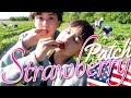 【Strawberry Patch 第１弾】アメリカでイチゴ狩り！｜食べまくろう！