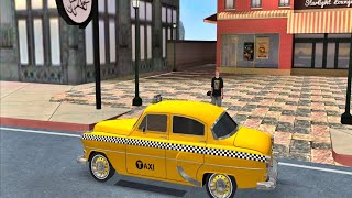 City Taxi Driving 3D Simulator Open World Mode New Classic Car - Android Sim Games screenshot 4